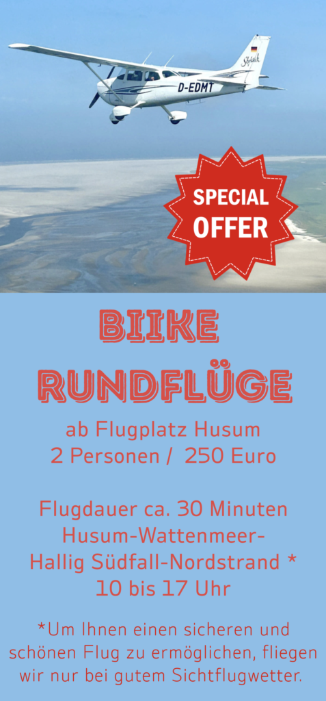 Rundflug zum Biikebrennen 2026